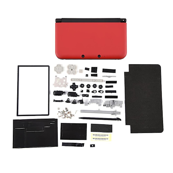 Nintendo 3DS XL Red Full Housing Replacement Kit