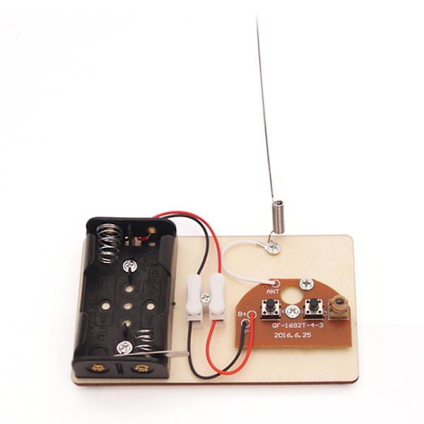 4xassemble DIY Elektriska Leksaker Barn Vetenskap Fysik Experiment Gadget Telegraf