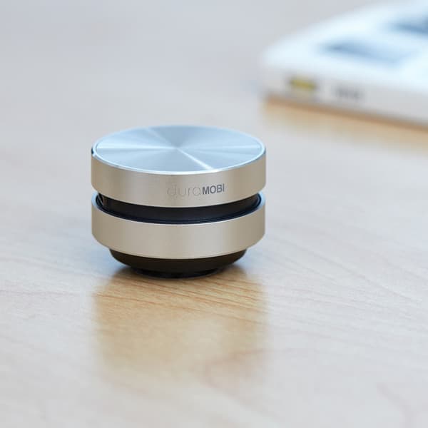 Bærbar Kompatibel Beinledningshøyttaler Stereo Bluetooth-høyttaler (Sølv)
