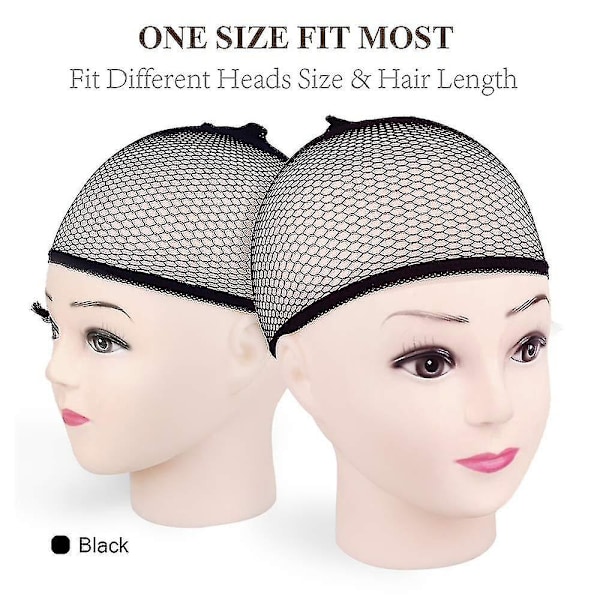3 stk. Mesh Hårnet Blødt Rayon Strikket Snood Hat Sovende Hæklet Hårnet Langt Hårnet Snoods Dække Hæklet Hårnet Kasket Hår Dækker Til Kvinder Hår