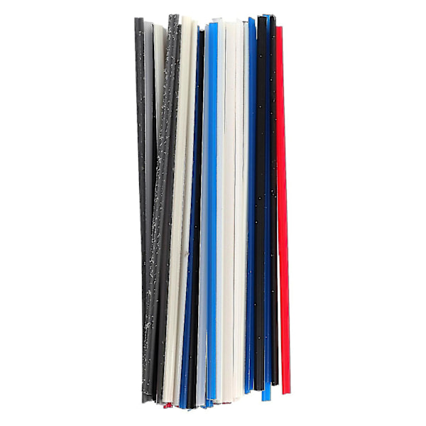 60 kpl Muovihitsaustikkuja - PP/PVC/ABS/Muovihitsaustikkusetti, Sopii Auton Puskurin Muovin Korjaukseen