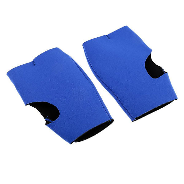 2mm Neoprenvantar för Vattenskidor, Wakeboard, Jetski, Kajak, Handflateskydd, Blå, Storlek S