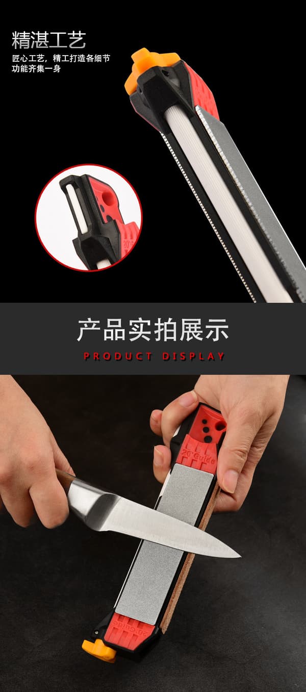 Work Sharp Guided Field Sharpener, Kompakt reisesliper for jakt