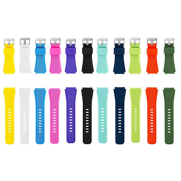 Silicone Rem til Galaxy Gear S3 Classic/Frontier Smartwatch