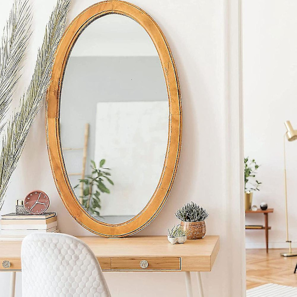 Boho Rattan Skapdører Knopper Runde Tre Skuffeknapper Håndlaget Flettet Vikle Og Skruer For Boho Møbler