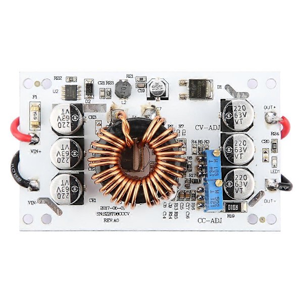 600W DC-DC Vakiojännitevirta Säädettävä Vaihe Ylös Virtalähde Moduuli LED-ohjain