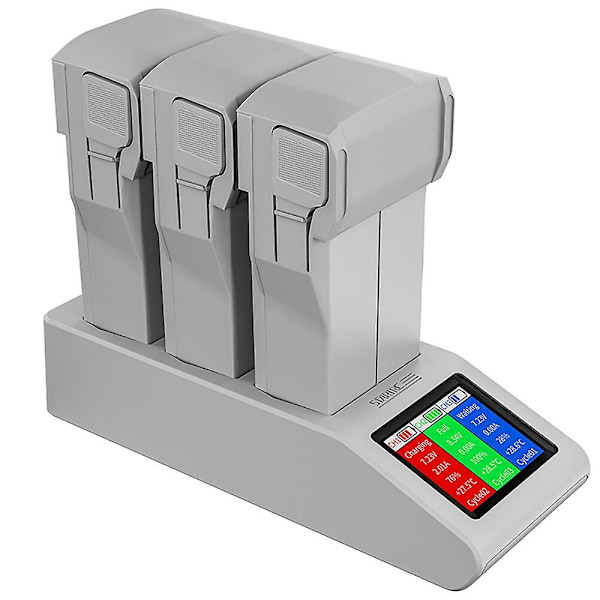 STARTRC 3i1 Intelligent Hurtig Opladningshub Batteri Biloplader LED Skærm Digital Display Housekeepe
