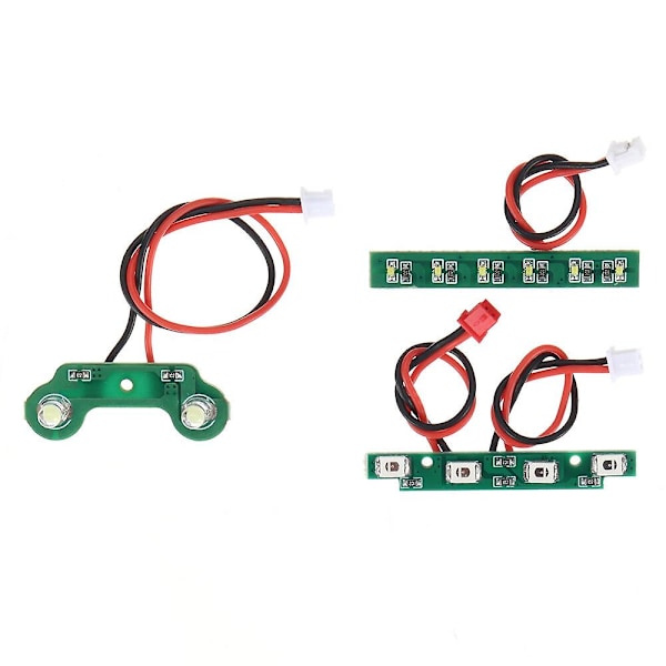 Wltoys 284161 1/28 RC Bil Reservedel LED Lys Frontlykt Sett 2552 Kjøretøy Modeller Reservedeler Tilbehør