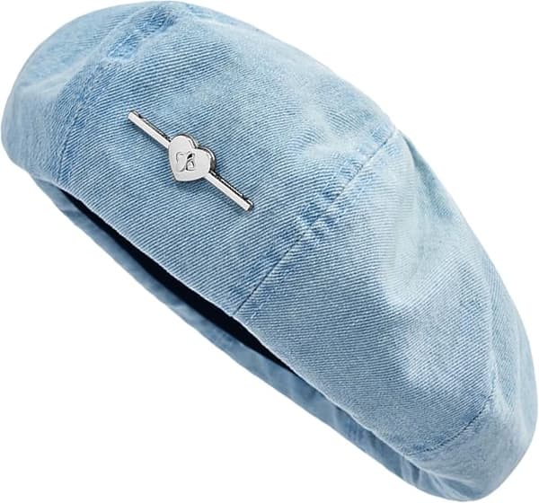Cowboybaret, kunstnerhat, afslappet fransk stil damehat
