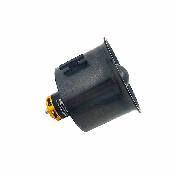 QX-Motor 70mm 6 Blade EDF Enhed Med QF2827 3500KV Børsteløs Motor 3-4S til RC Flyvemaskine Jet