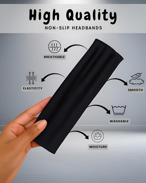 Dette pandebånd er designet til kvinder og piger. Det er et elastisk