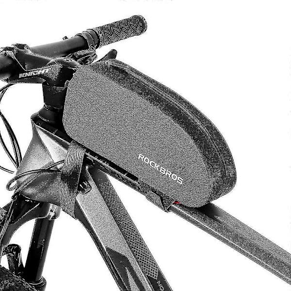 Vandafvisende Rockbros Cykeltaske - Cykling Top Front Rørramme Taske - Mtb Vej Pannier Case