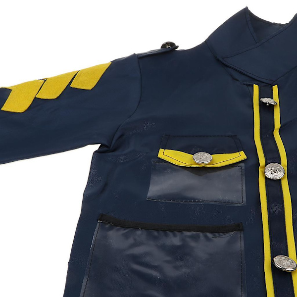 2xkid Politibetjent Rolleleg Kostume Værktøjssæt Fancy Dress 8 Dele