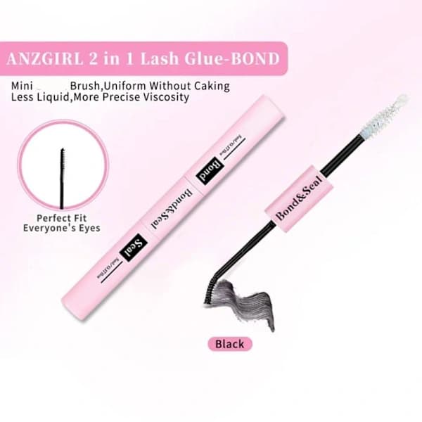 Falsk øyenvippelim Forsegling Langvarig Vanntett Øyenvippelim Øyenvippeforlengelse νр V2P1 Vippelimsbinding og forsegling 5ml Lash Glue Bond and Seal 5ml
