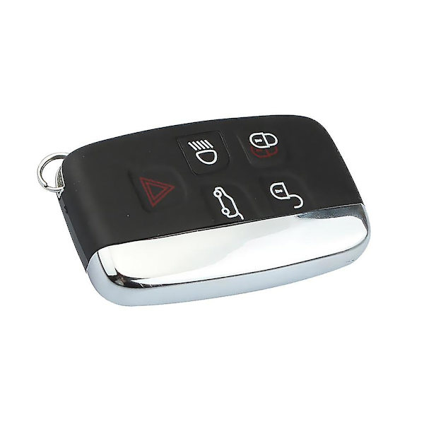 5-knapps fjärrnyckel Smart Key Skalfodral Blad för Jaguar Xj Xjl Xf