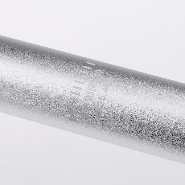 Yleinen alumiininen pyörän satulaputki 25,4 mm  Hopea 30 cm