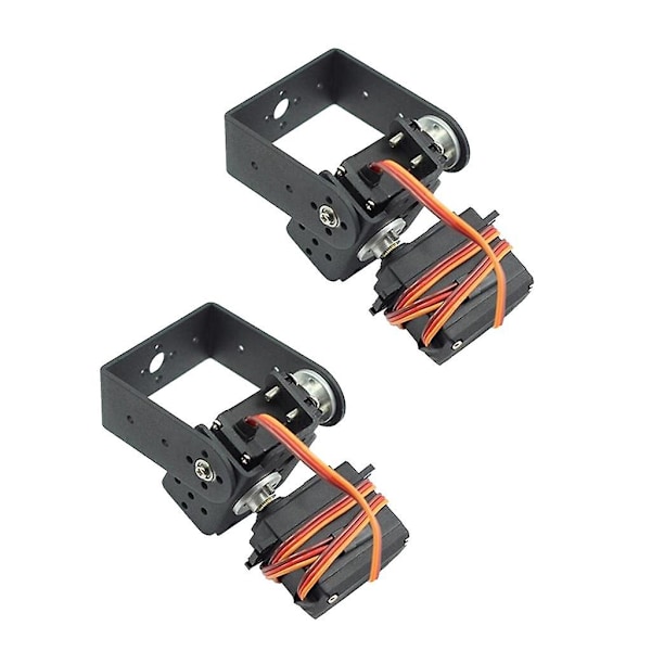 2x Servo-teline 2 Dof Kit Gimbal W/ 2 Mg996 Servo RC-robotille ja älyautolle