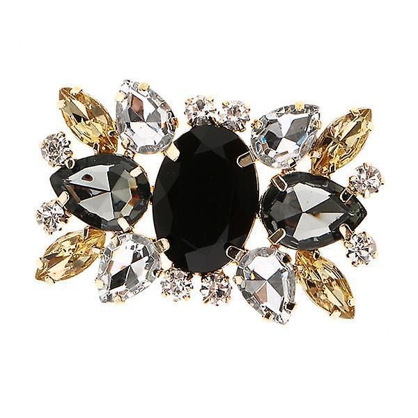 14x Lyxiga Kristall Skoklippar Rhinestone Bröllopssko Spännen Dekoration För Kvinnor