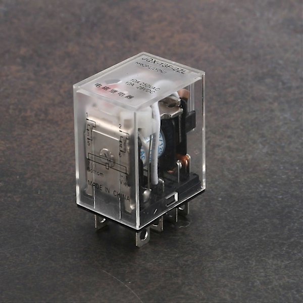 2x Jqx-13fl Ac 110v Käämi Dpdt 8-nastainen 8p Elektromagneettinen Tehorele
