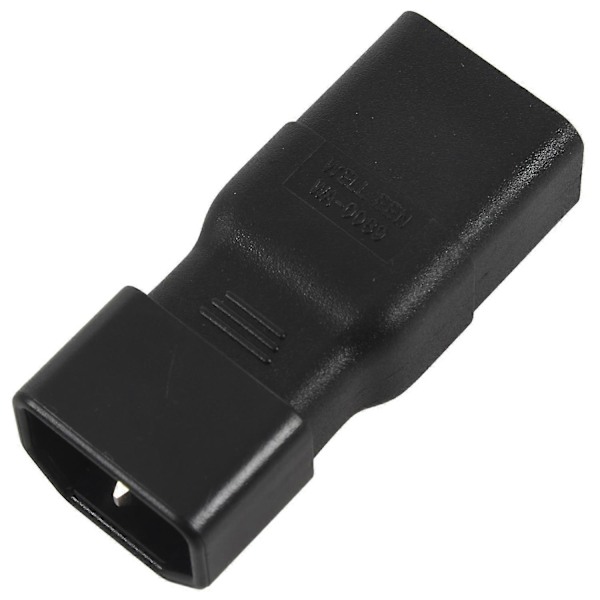 PDU UPS Ström IEC Han C14 till Hon C19 Adapter IEC C19 till C14 Kontakt