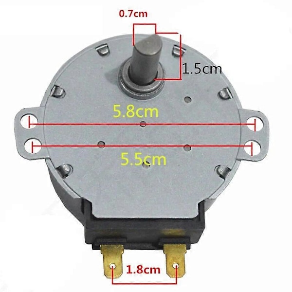 Mikrobølgeovn bakke synkronmotor SSM-23H 6549W1S018A til LG dele til mikrobølgeovn tilbehør