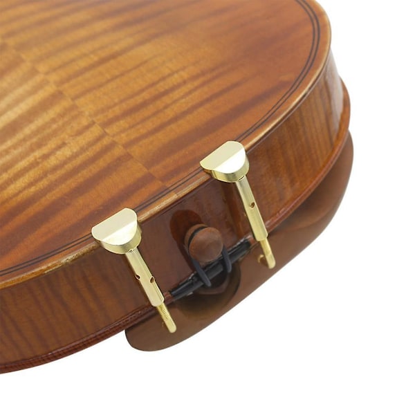 3x2 stycken Violinhaksskruvar 3/4 4/4 Violin Ersättningsdelar Guld