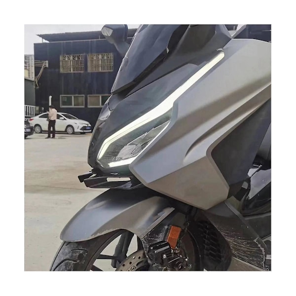 För Forza 350 Nss350 2023 Omutrustning Näbben Främre Läpp Fast Vinge Nedre Läpp Spoiler Trim Accessorie