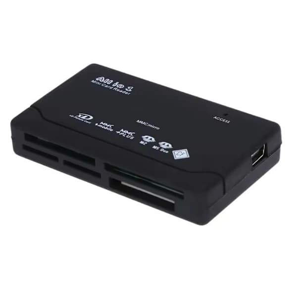 Multikortleser USB 2.0 – Støtte for 150 minnekort