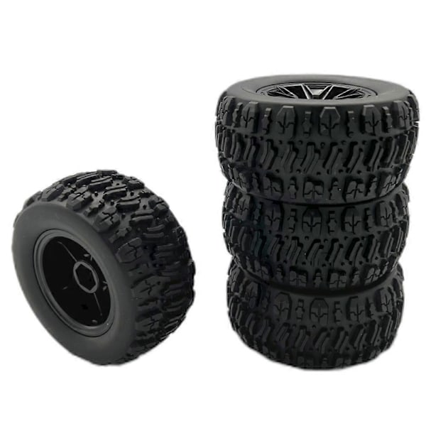 4 stk. Oppgraderte Dekk Hjul for Wltoys 144010 MJX 14209 14210 1/14 1/16 RC Biler Kjøretøy Modeller Reservedeler