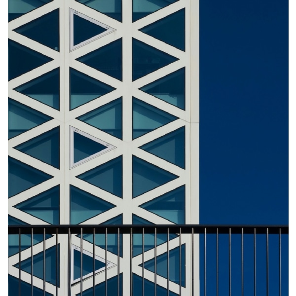 The X Building Poster 21x30 cm