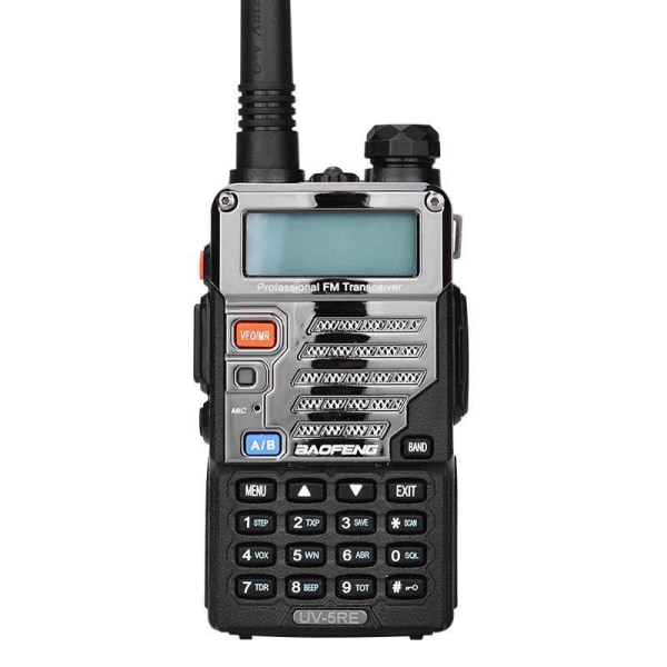 Uv-5re dubbelband (vhf/uhf) analog bärbar tvåvägsradio (wt-5352)