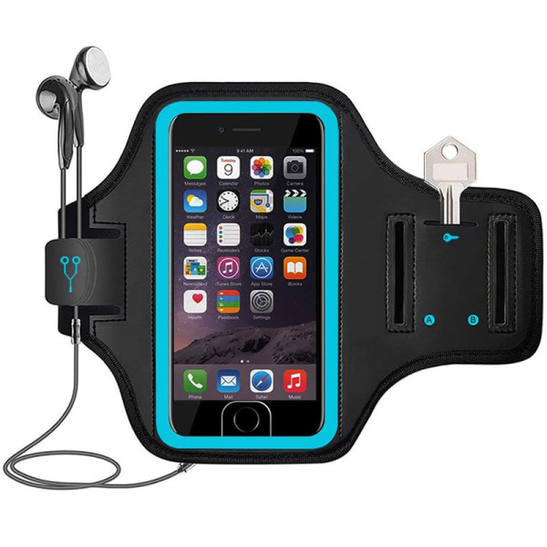 Gym löpning träning sportväska telefonhållare armband skyddande cover för iPhone 6/8/7 Plus