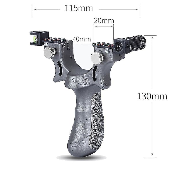 Kraftfull katapultlaser för jakt och skytte - utomhussporter, tävlingsträning - hög precision, solid, lätt att bära