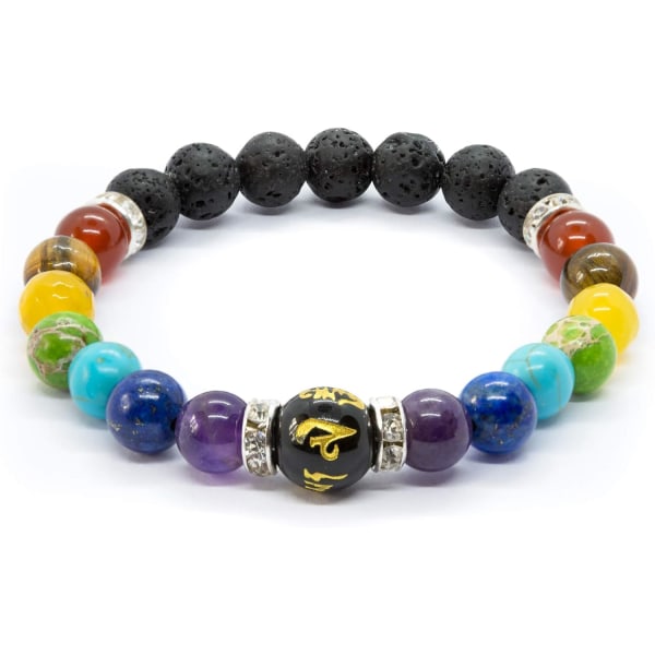 Armband Chakras Stones Christal Healing Smycken