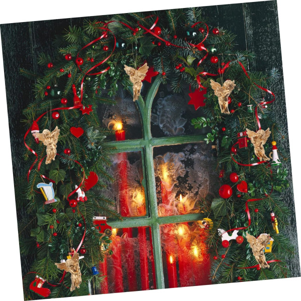 24 stycken änglavingar hängsmycke Julgran hängande prydnadsföremål Rustika små ängladekorationer för julgran. Holiday Angel Plast