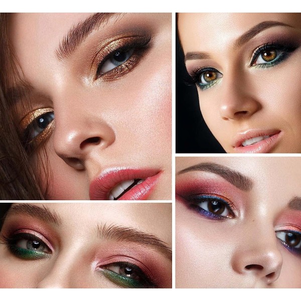 Eye Shadow Pen Cream Gloss Glitter Enfärgad ögonskugga lila bc44 | Lila |  Fyndiq
