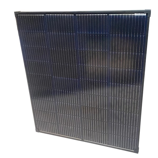 Solar Panel, 370W, 12V, Rigid Glass, Monocrystalline, Black