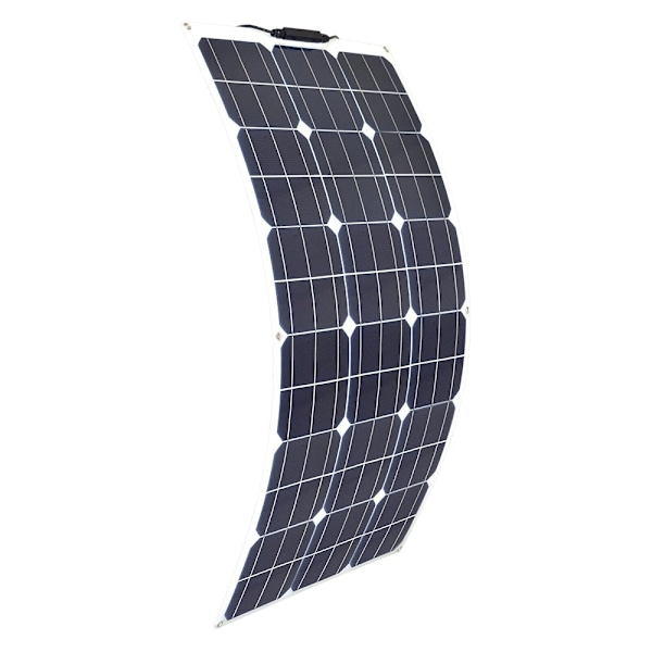 Solar Panel, 24V, 200W, Monocrystalline Silicon, Black