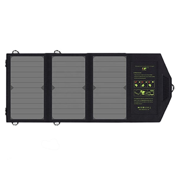 Solar Panel, AP-SP18V21W, 18V, 21W, Monocrystalline Silicon, Black