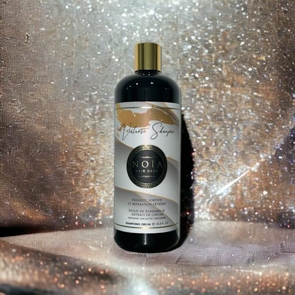 Shampoo - Noïa - Virtuose - 1L - Viikukkainen - Kaviaariuute - Sulfaattiton