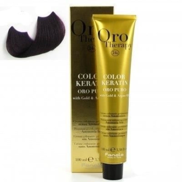 färg keratin oro puro n°4.2 violettbrun 100 ml