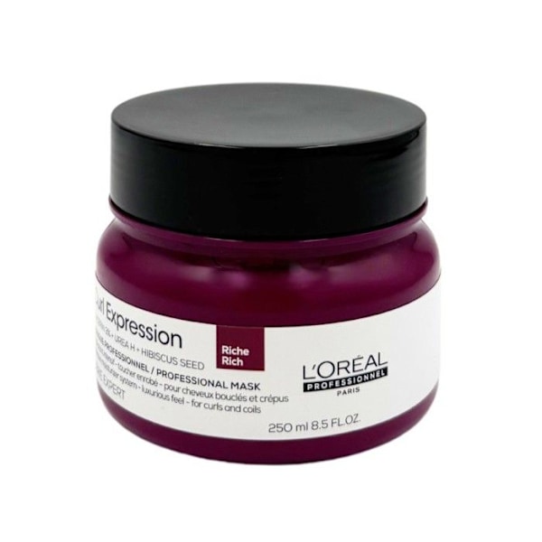 Hårmaske - L'Oréal - Curl Expression - 250ml - Intens hydrering - Krøllet hår