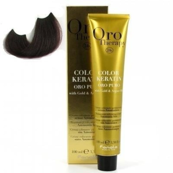 färg keratin oro puro n°4.14 kakao 100 ml