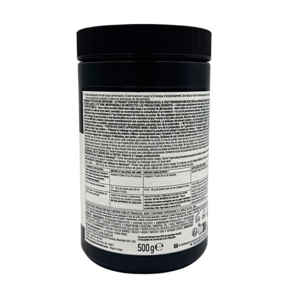 Poudre Multi-Technique Vaalentava 9 sävyä 500 g Blond Studio T 8900