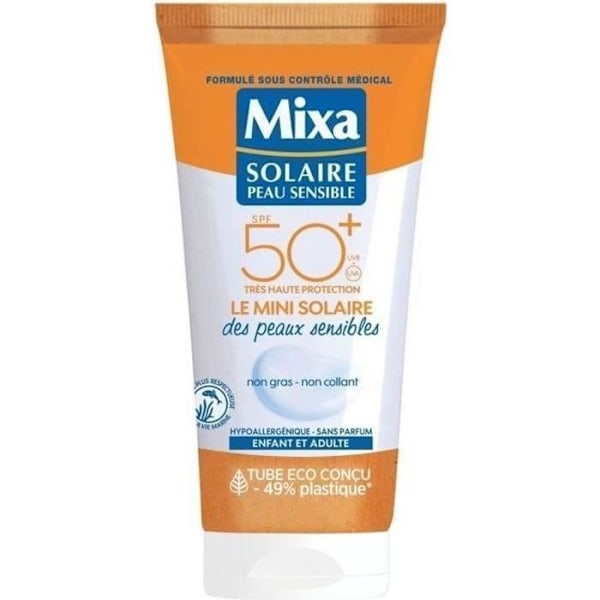 MIXA Solcreme til sensitiv hud SPF 50+ - 50 ml Vit