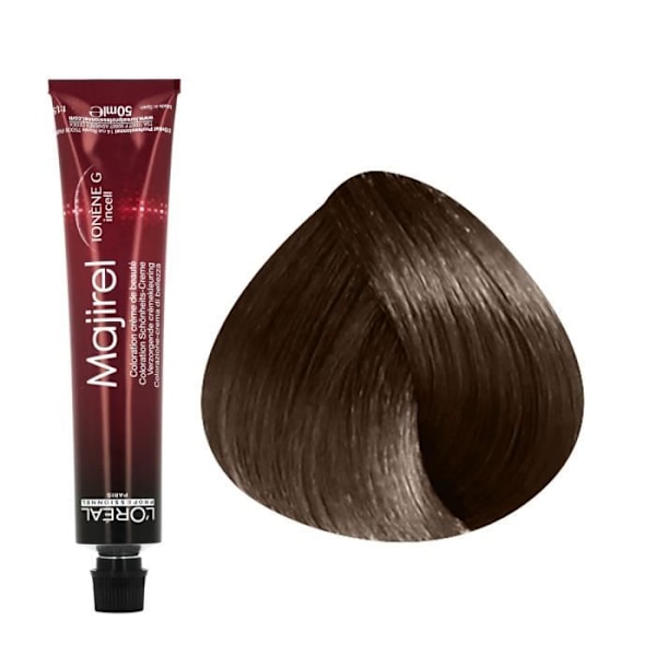 Pysyvä väri - L'Oréal Professionnel - Majirel n°6 - Tummanvaalea - 50ml - Ammoniakilla Mørkeblond