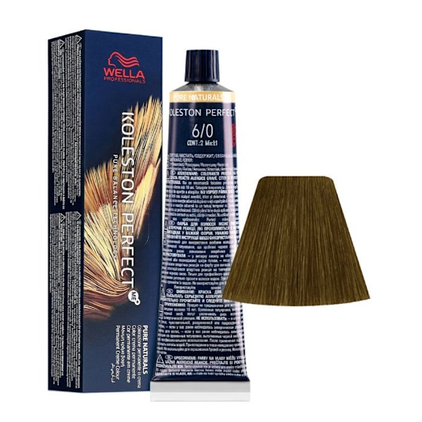 6-0 Intense Dark Blonde Wella Koleston perfect Me+ Pure Naturals 60ml