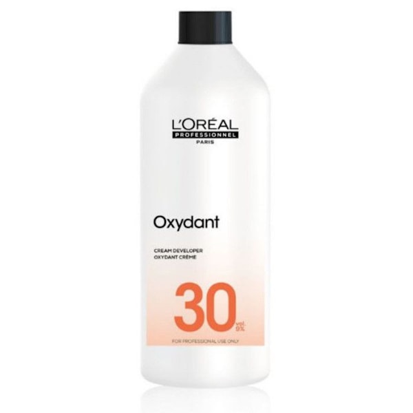 Oxidantti Kremi - L'Oréal Professionnel - 30V - 1000 ml - 9% Happivesi - Väritetyt Hiukset