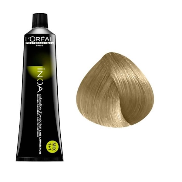 Oxidationsfarve uden ammoniak L'Oréal Professionnel - Meget lys ask gyldenblond - 60ml Blond hår