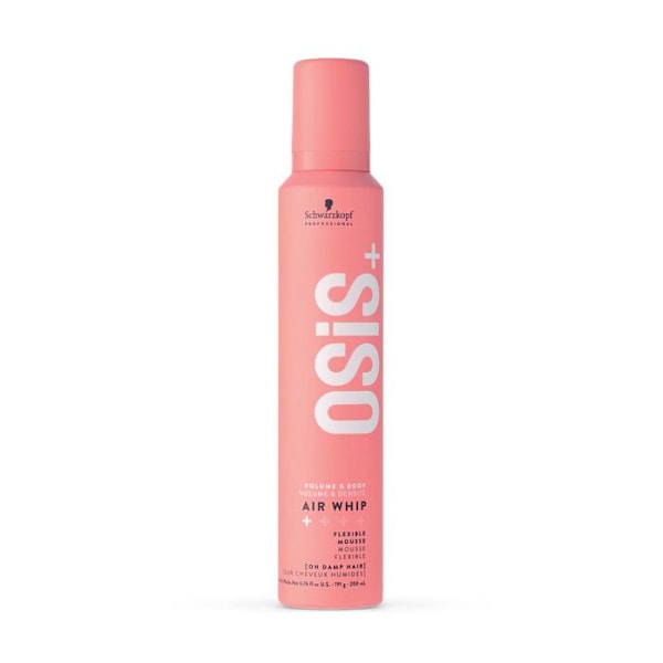 Schwarzkopf Professional - OSIS+ Air Whip 200ml - Joustava muotoiluvaahto